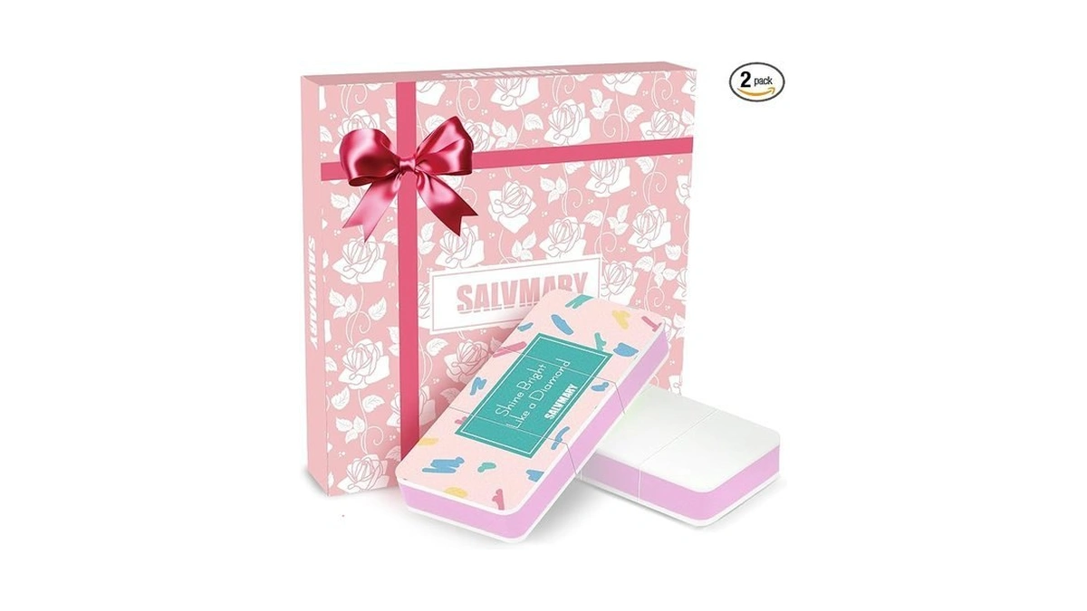 Nail Shiny Buffer Block Gifts For Women - Pink Nail