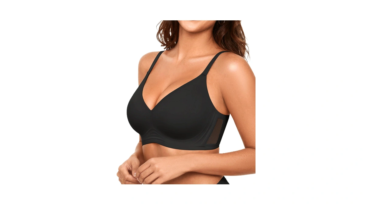 Deangelmon Wireless Jelly Bras For Women - Full Coverage Supportive
