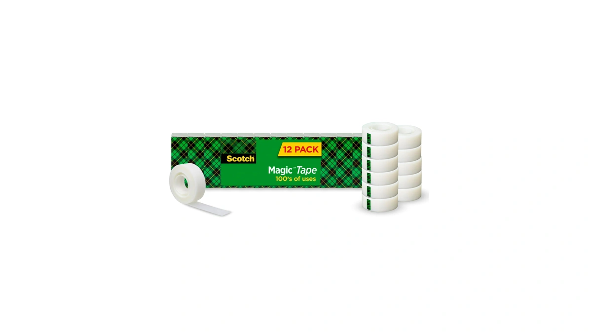 Scotch Magic Tape, Invisible, Home Office Supplies And Back To