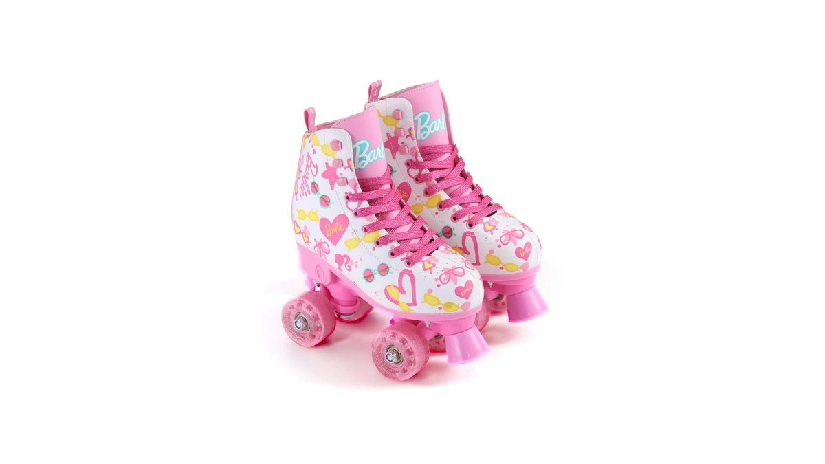 Barbie - Roller Skates For Girls, Adjustable Sizes, Light Up