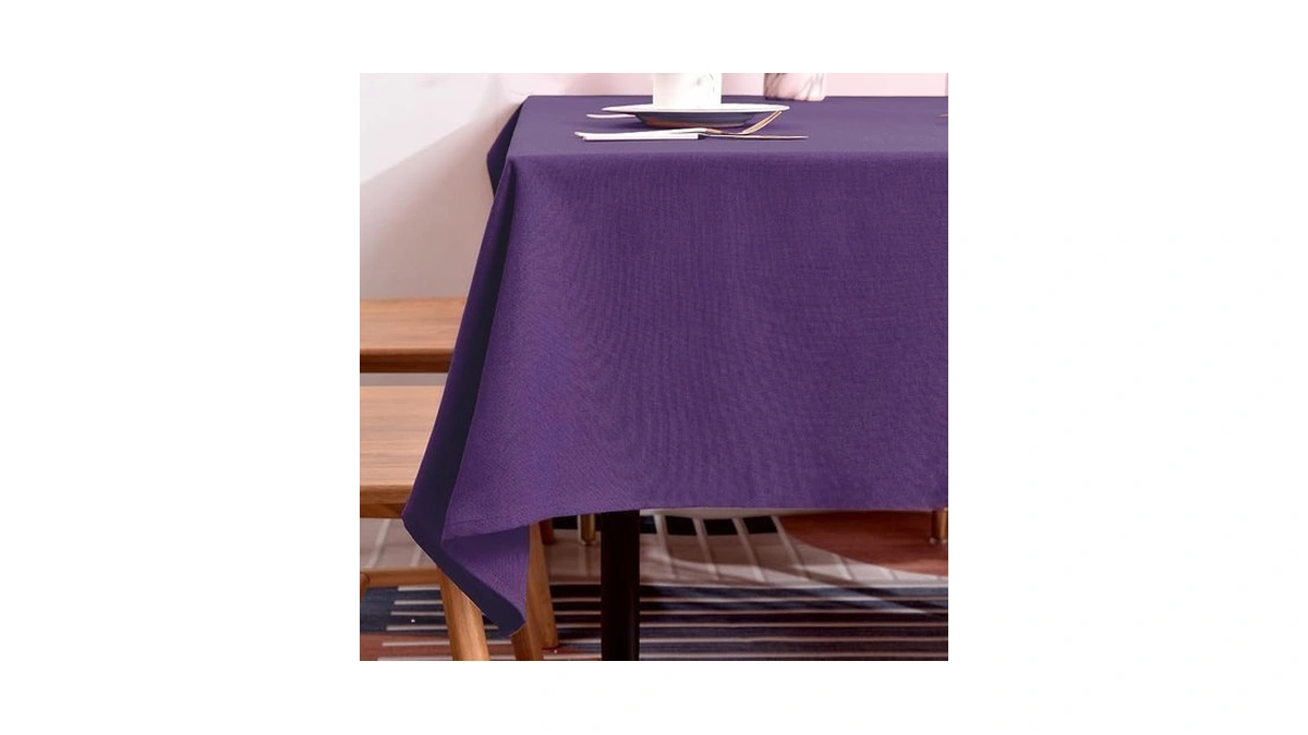 Balcony & Falcon Rectangle Table Cloth – Waterproof, Wrinkle-resistant Dust-proof