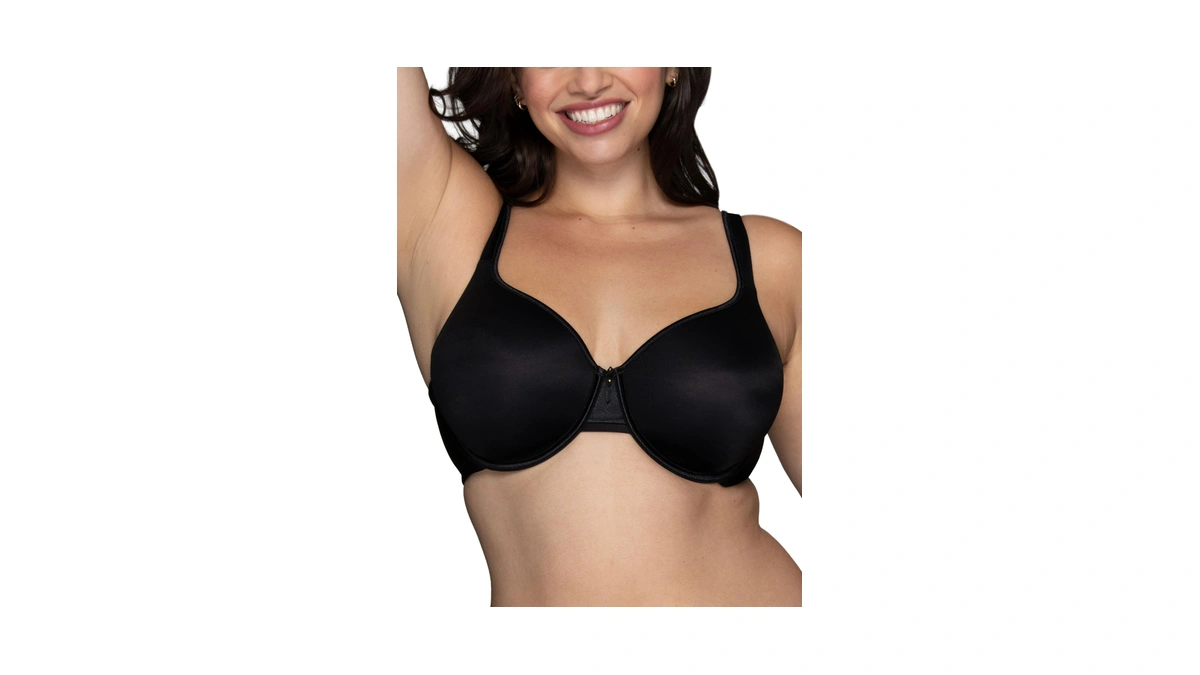 Vanity Fair Womens With 2-way Convertible Straps, Body Caress Full