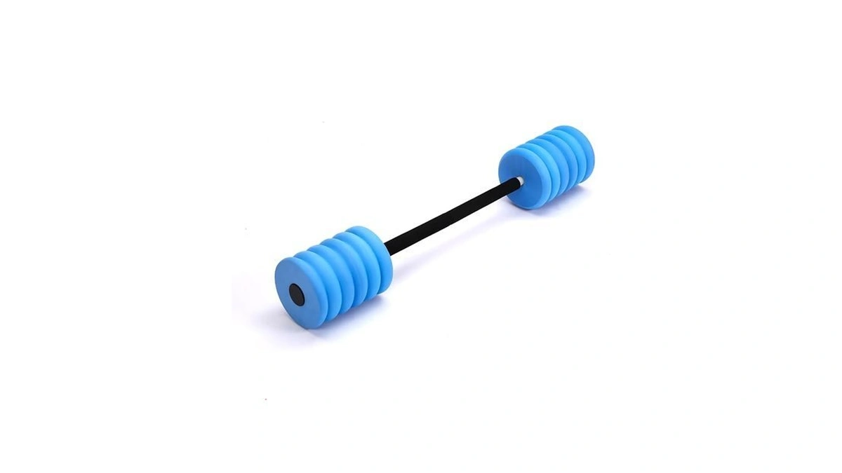 Long Aquatic Exercise Dumbbells Pool Exercise Foam Water Weights Dumbbell