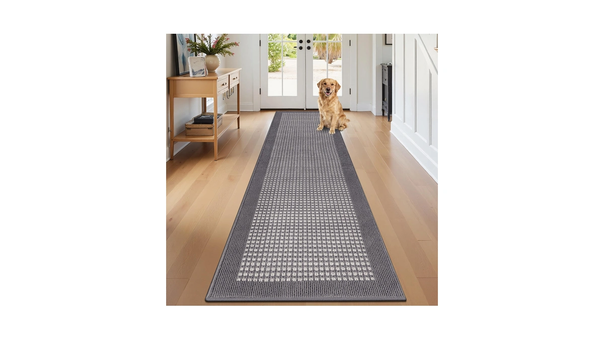 Ileading Hallway Runner Rug 2'x10' Heavy-duty Durable Entryway Floor Mat