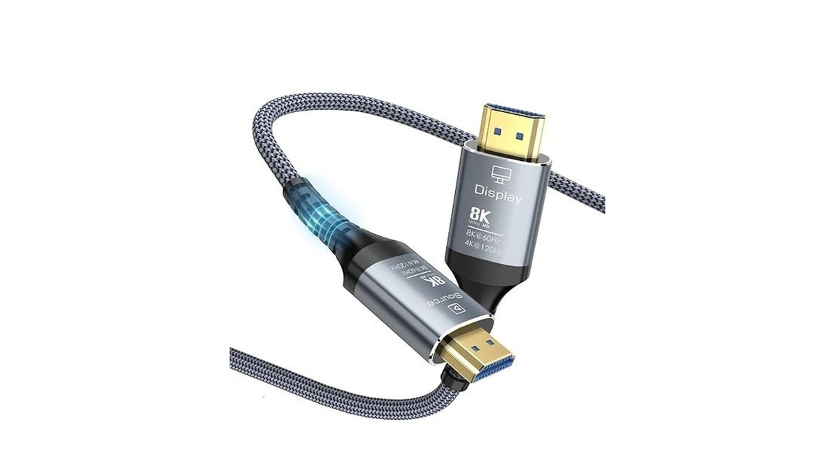 Anehmeta 8k Fiber Optic Hdmi Cable 16ft, 48gbps Ultra High