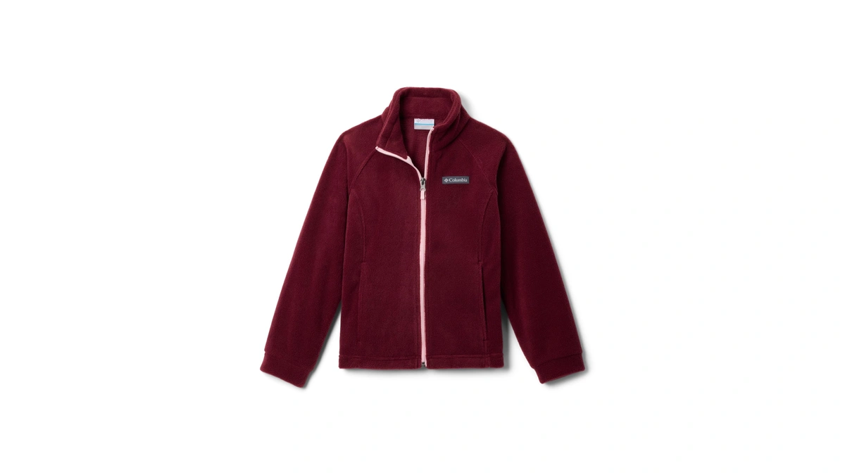Columbia Youth Benton Springs Fleece Jacket, Rich Wine, X-small