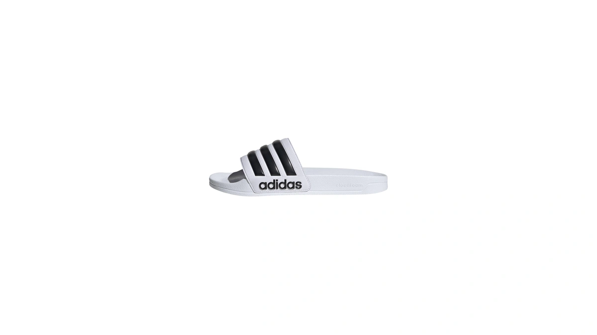 Adidas Unise Shower Slide Sandal White Core B...