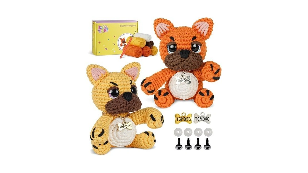 Ludotek Crochet Kit For Beginners, Crochet Animal Kits,crocheting Kit For