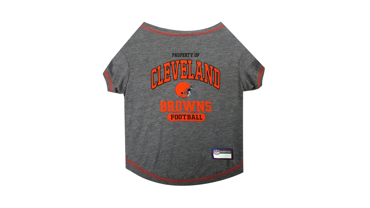 Nfl Cleveland Browns Dog T-shirt For Pets, Size X-small. Officially