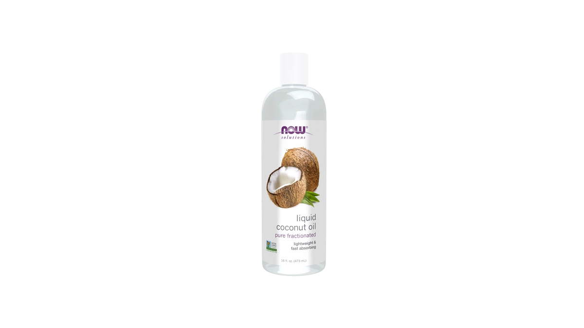 Now Foods Solutions, Liquid Coconut Oil, Light And Nourishing, Promotes