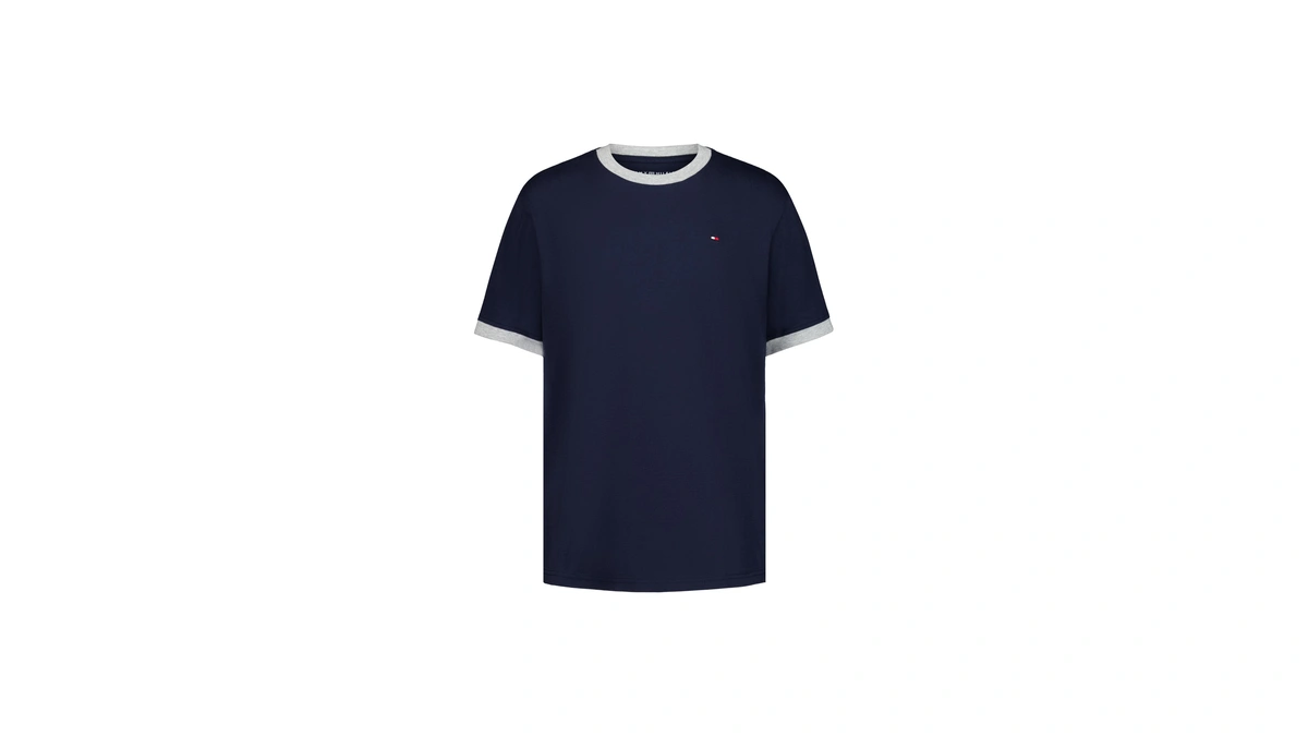 Tommy Hilfiger Kids Boy's Ken Tee (big Kids) Core Navy