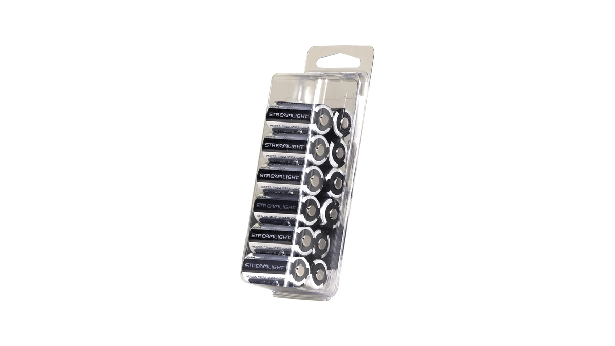 Streamlight 85177 Cr123a Lithium Batteries, 3 V, 12 Count