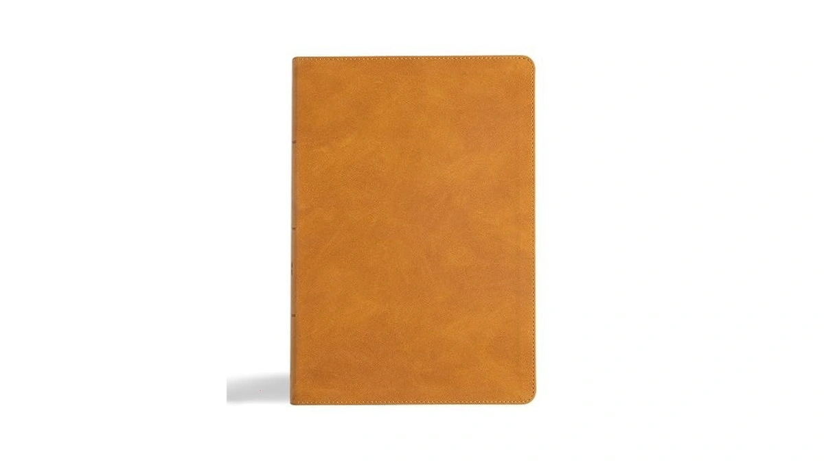 Csb Super Giant Print Reference Bible, Digital Study Edition, Camel