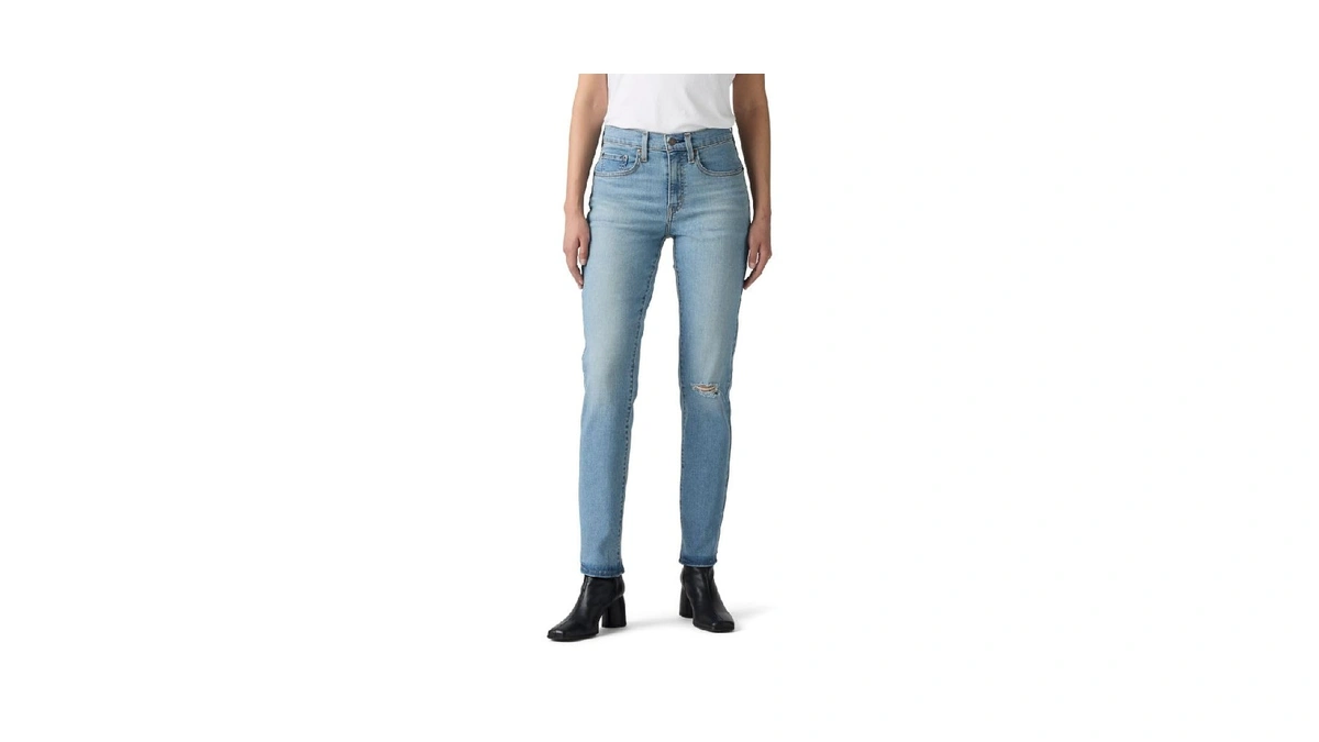 Levi's Women's 724 High Rise Straight Jeans, (new) Seriously Next