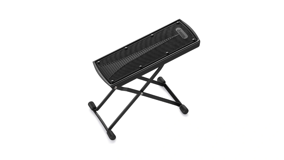 Donner Guitar Foot Stool-6 Position Height Adjustable Guitar Leg Rest