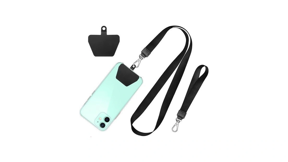 Shanshui Phone Lanyard, Neck Wrist Nylon Cell Phone Lanyard, 1