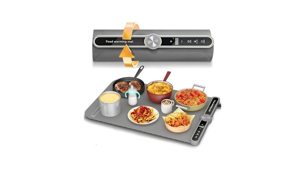 Oneanu Food Warming Mat - Fast Heating Silicone Electric Warming