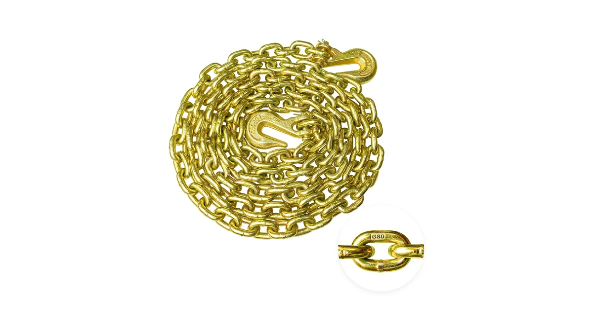 Yatointo G80 Transport Binder Chain 5/16 Inch X 10 Foot