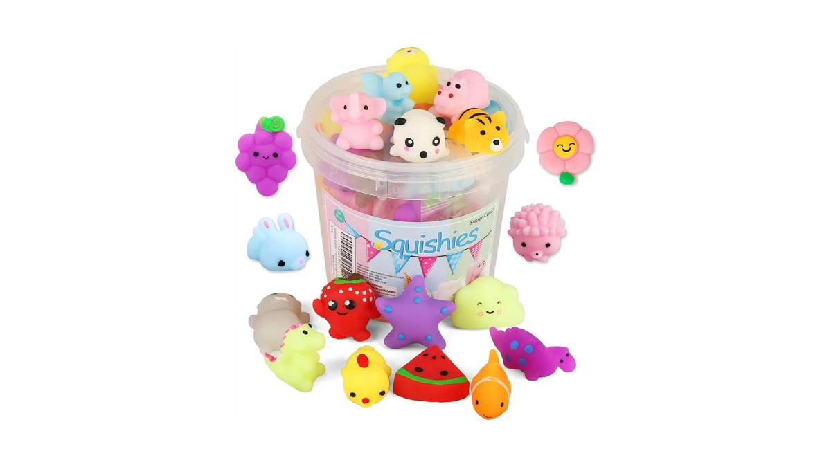 Kingyao Squishies Squishy Toy 24pcs Party Favors For Kids Mochi