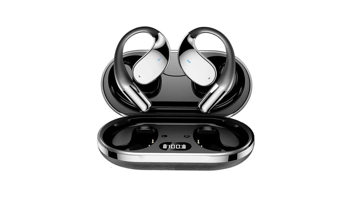 Sixco Open Ear Wireless Bluetooth Headphones, Pain-free Air Conduction Ear