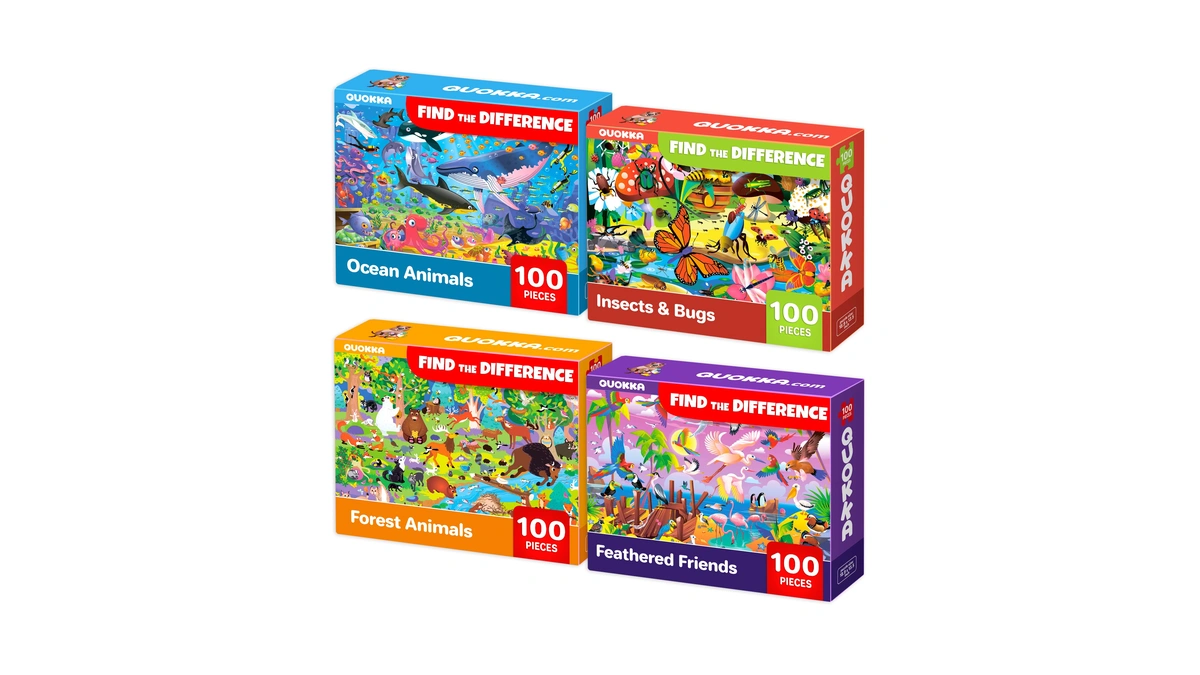 Quokka 100 Piece Puzzles For Kids Ages 4-6 – 4