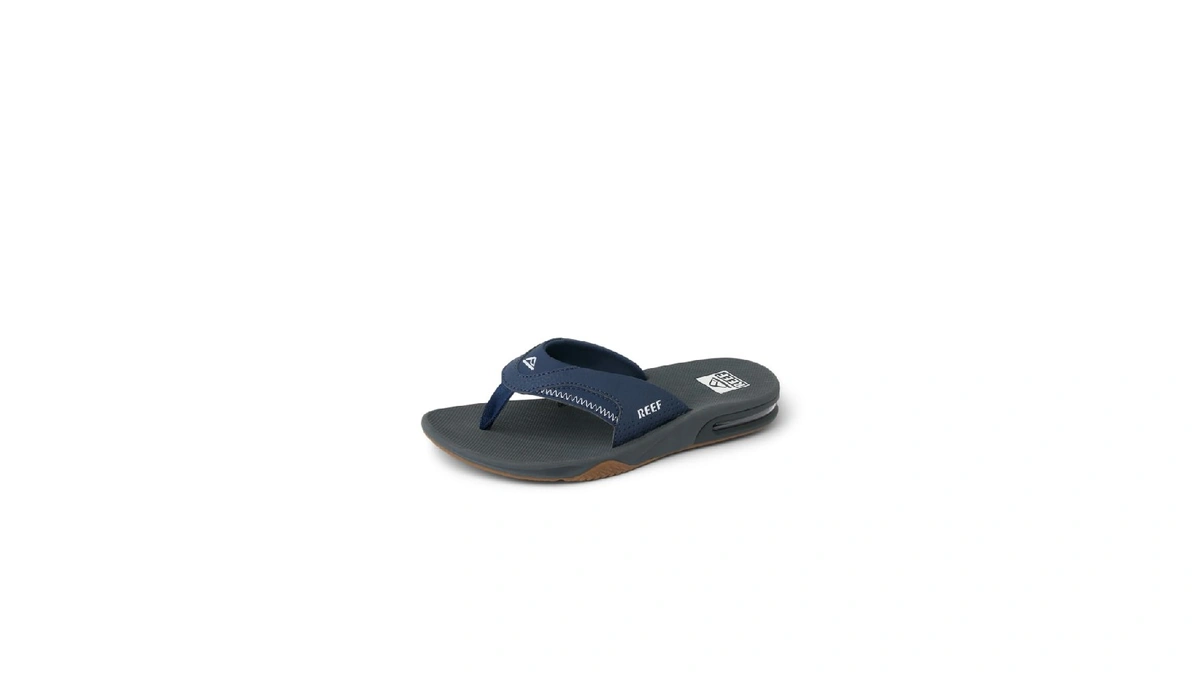 Reef Fanning Mens Bottle Opener Flip Flop, Arch Support, Durable