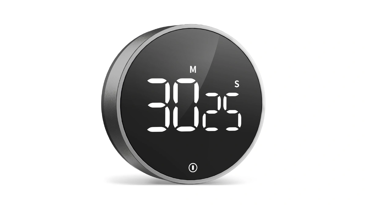 Vocoo Digital Kitchen Timer - Magnetic Countdown Countup Timer With