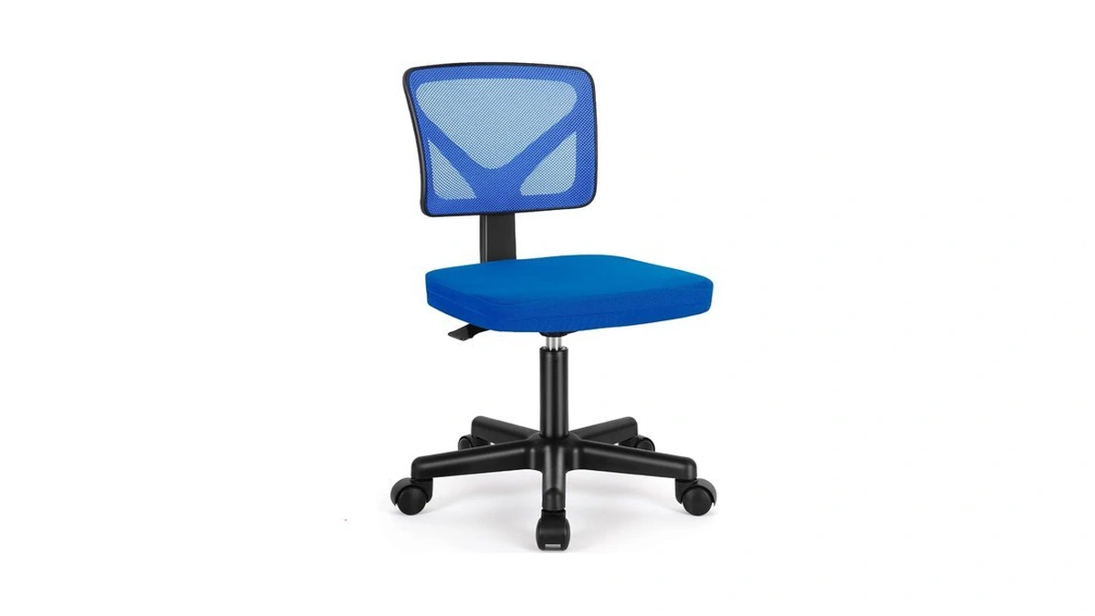 Sweetcrispy Office Chair, Ergonomic Low-back Mesh Rolling Work Swivel Chairs
