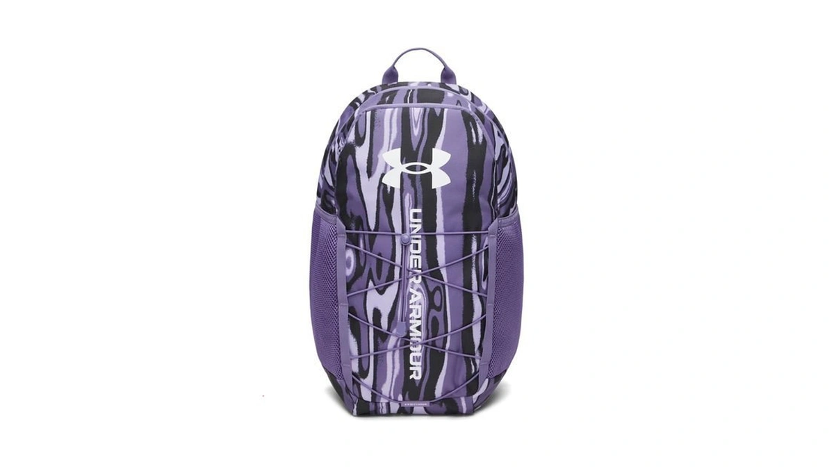 Under Armour Unisex Hustle Sport 6.0 Backpack, (536) Purple Crest/purple
