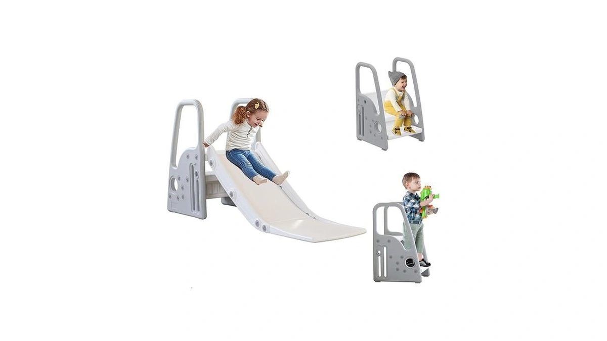 3 In 1 Toddler Large Play Climber Slide Playset With