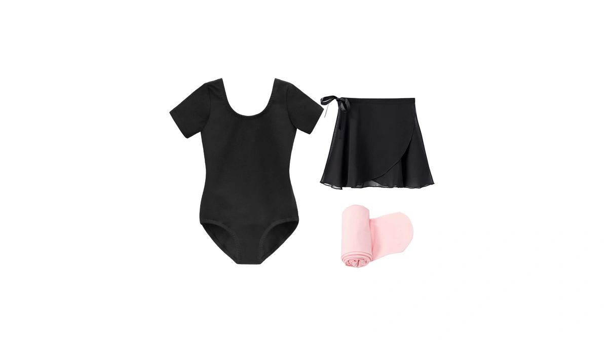Stelle Ballet Leotards For Girls Toddler Dance Dress Outfit Combo