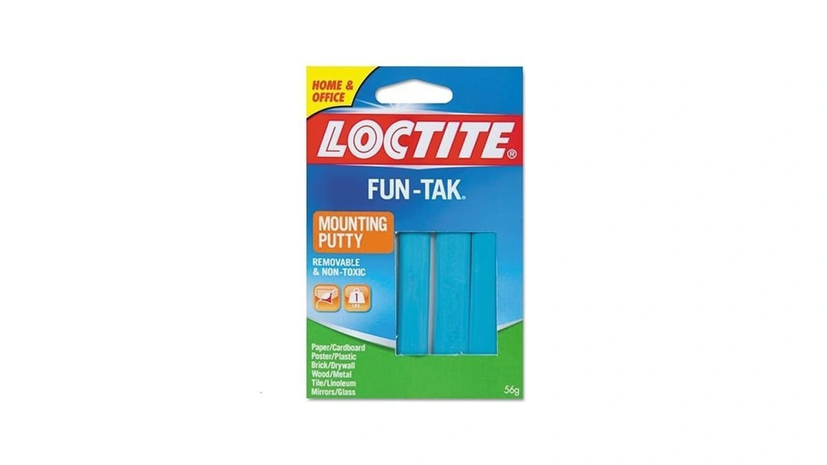 Loctite 1270884 Fun-tak Mounting Putty, 2 Oz, Blue