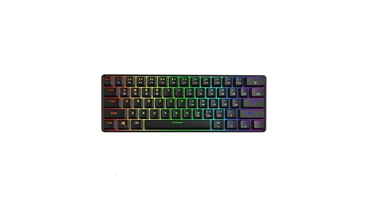 Skyloong Gk61 Sk61 60% Mechanical Keyboard 61 Keys Portable Small