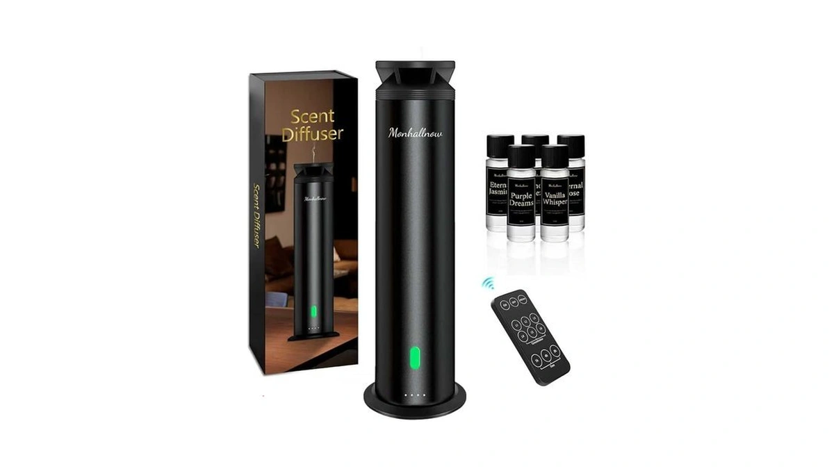 Waterless Scent Diffuser Starter Kit – 1000 Sq Ft Coverage,