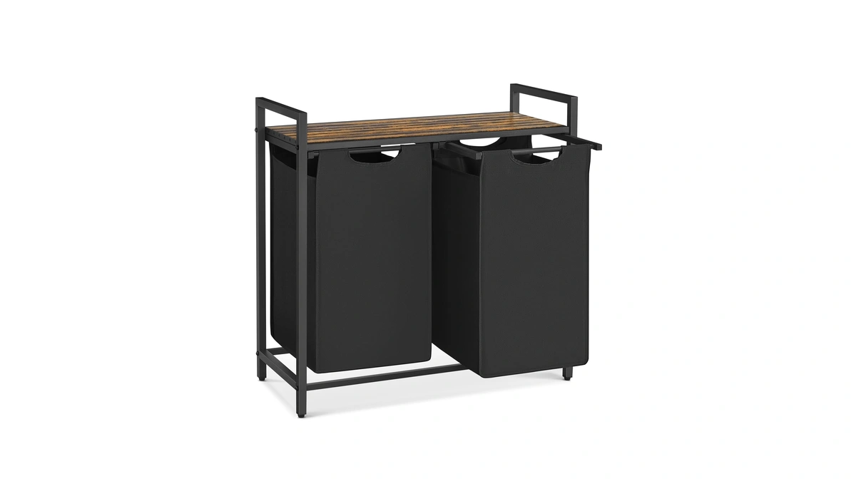 Vasagle Laundry Hamper, Laundry Basket, Laundry Sorter With 2 Pull-out
