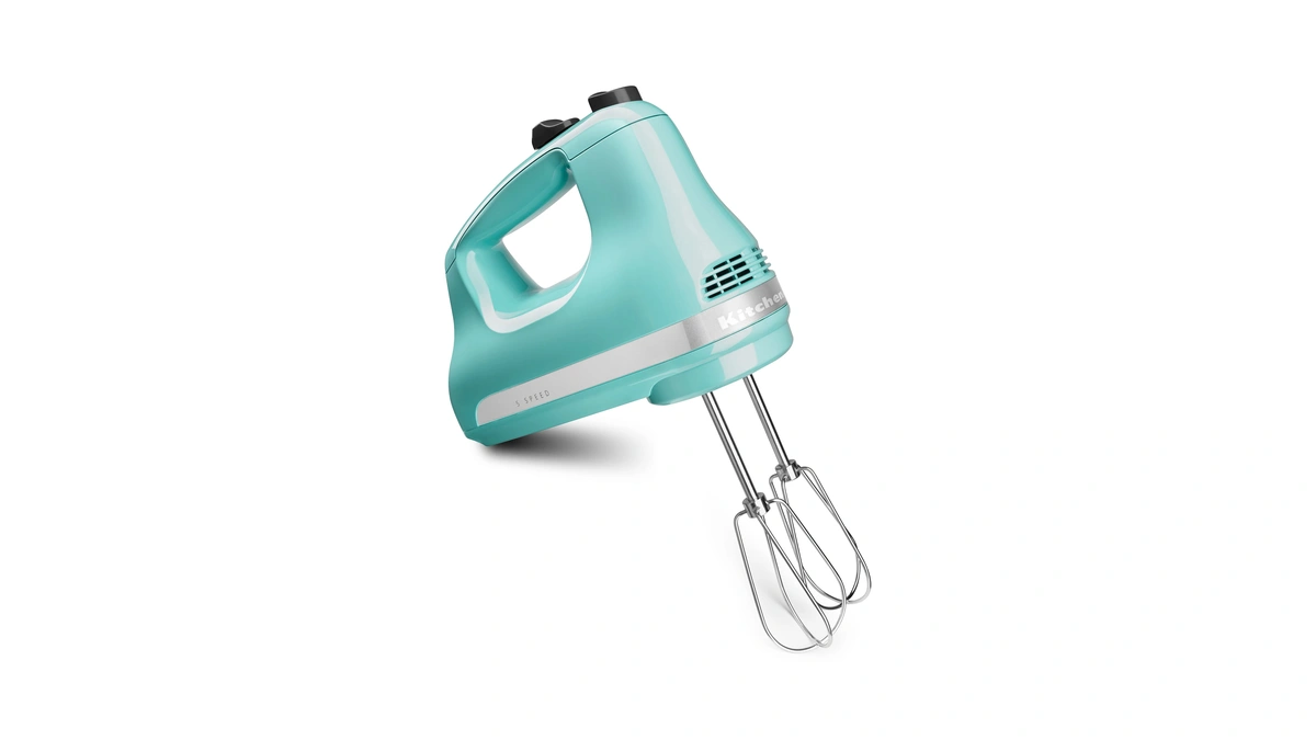 Kitchenaid 5 Ultra Power Speed Hand Mixer - Khm512, Aqua