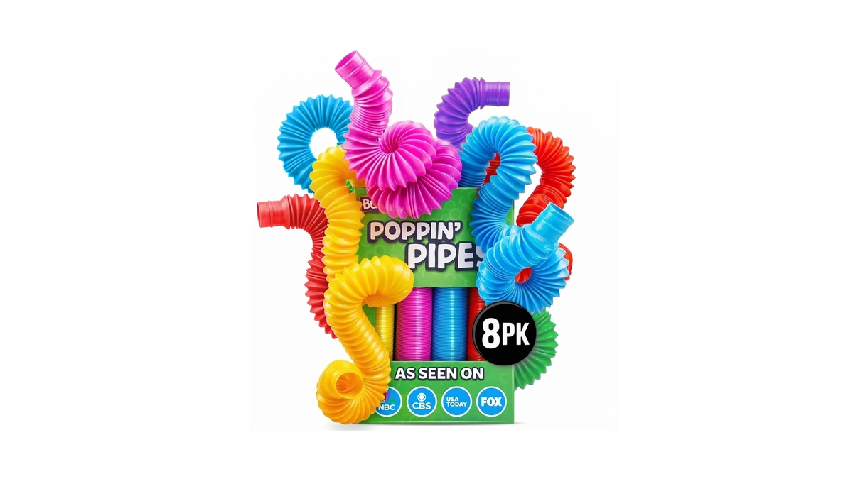 Bunmo Pop Tubes - Sensory Toys - Fidget Toys -