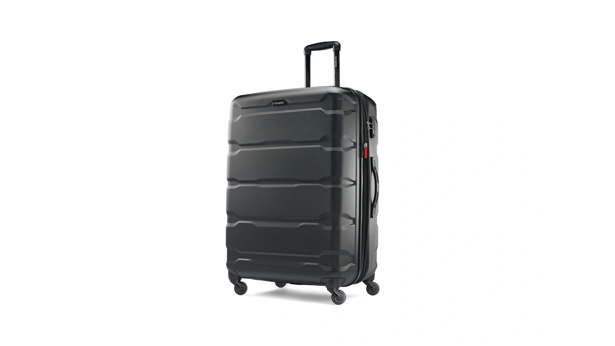 Samsonite Omni Pc Hardside Expandable Luggage With Spinner Wheels, Black,