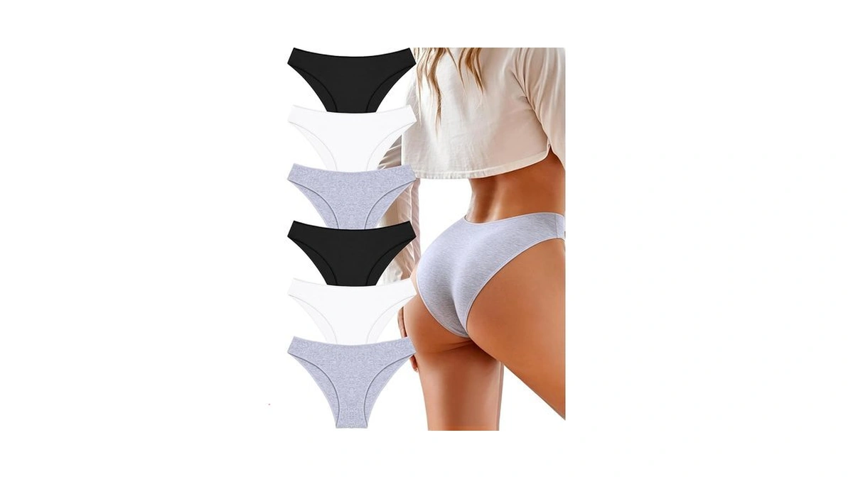 Under The Sea Cotton Underwear For Women 6 Pack Sexy