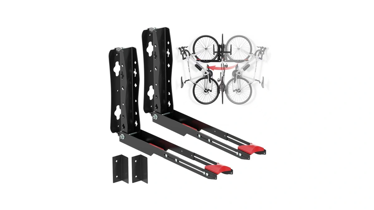 Urban Deco Swivel Bike Wall Mount,adjustable Bike Hanger,space Saving Bike
