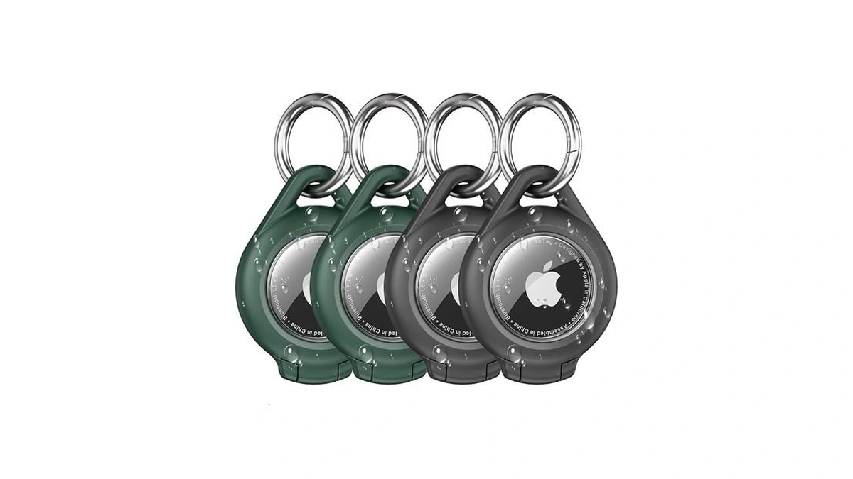 Waterproof Airtag Holder - 4 Pack Airtag 2nd & 1st