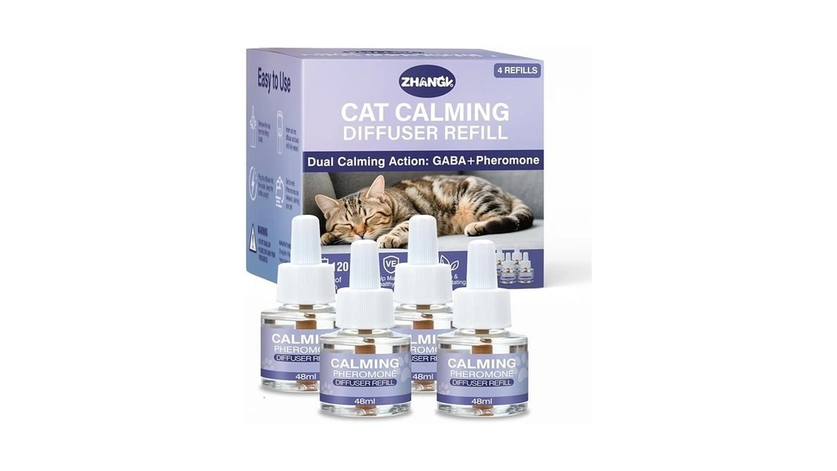 Cat Calming Diffuser Refill 4 Pack Pheromone Diffuser To Calm