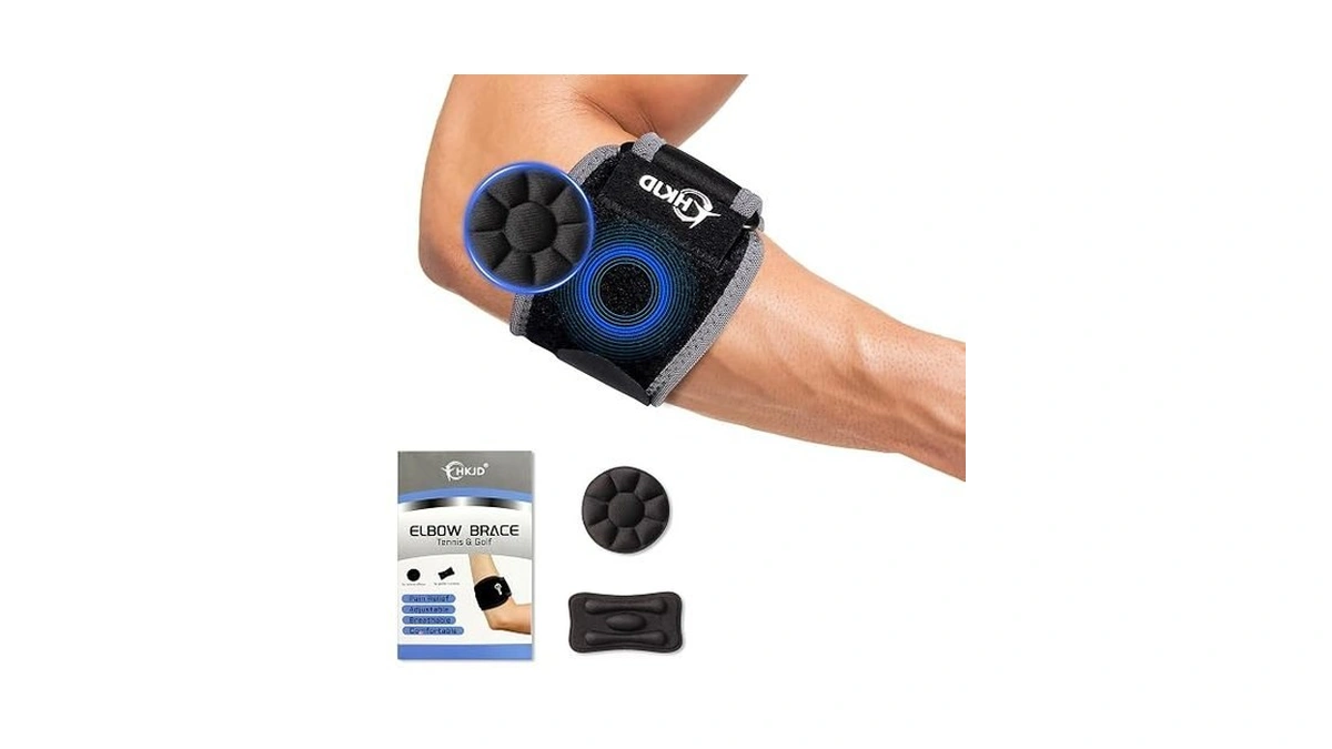 Hkjd Tennis Elbow Brace For Men & Women, Elbow Brace
