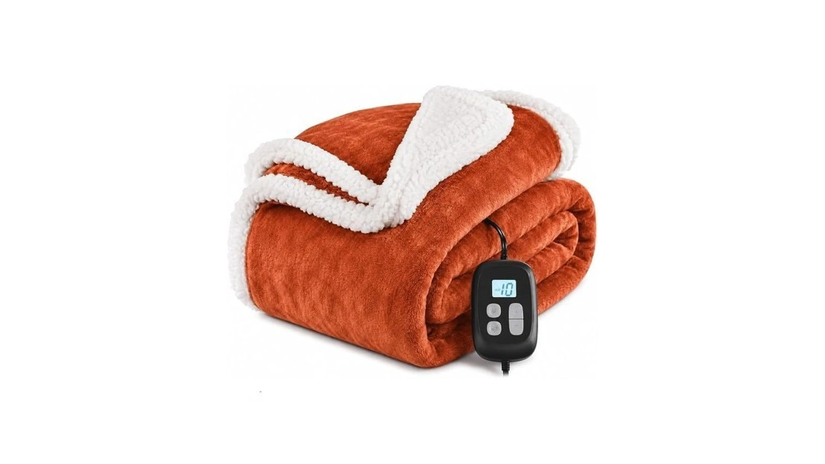 Yustal Electric Heated Blanket Full Size 72" X 84", Soft