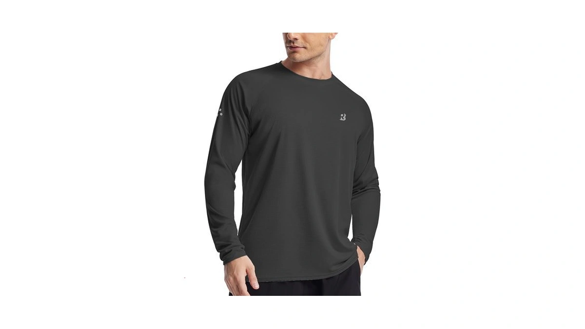 Roadbox Men's Upf 50+ Swim Rash Guard, Uv Sun Protection