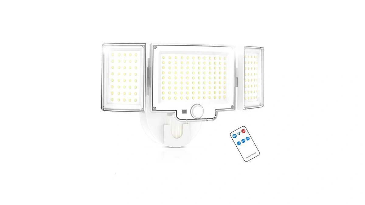 Motion Sensor Outdoor Light, 188 Led 4200lm Flood Lights Outdoor,