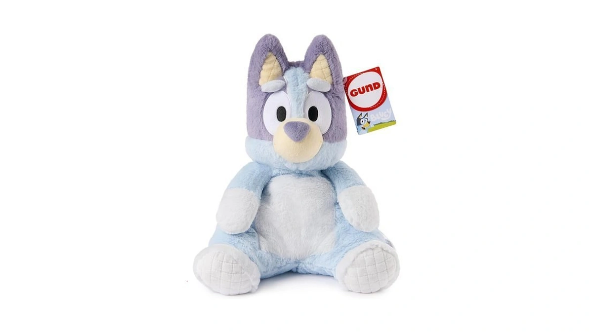 Gund Official Bluey Oh So Snuggly Plush, Bluey Plushies, Stuffed