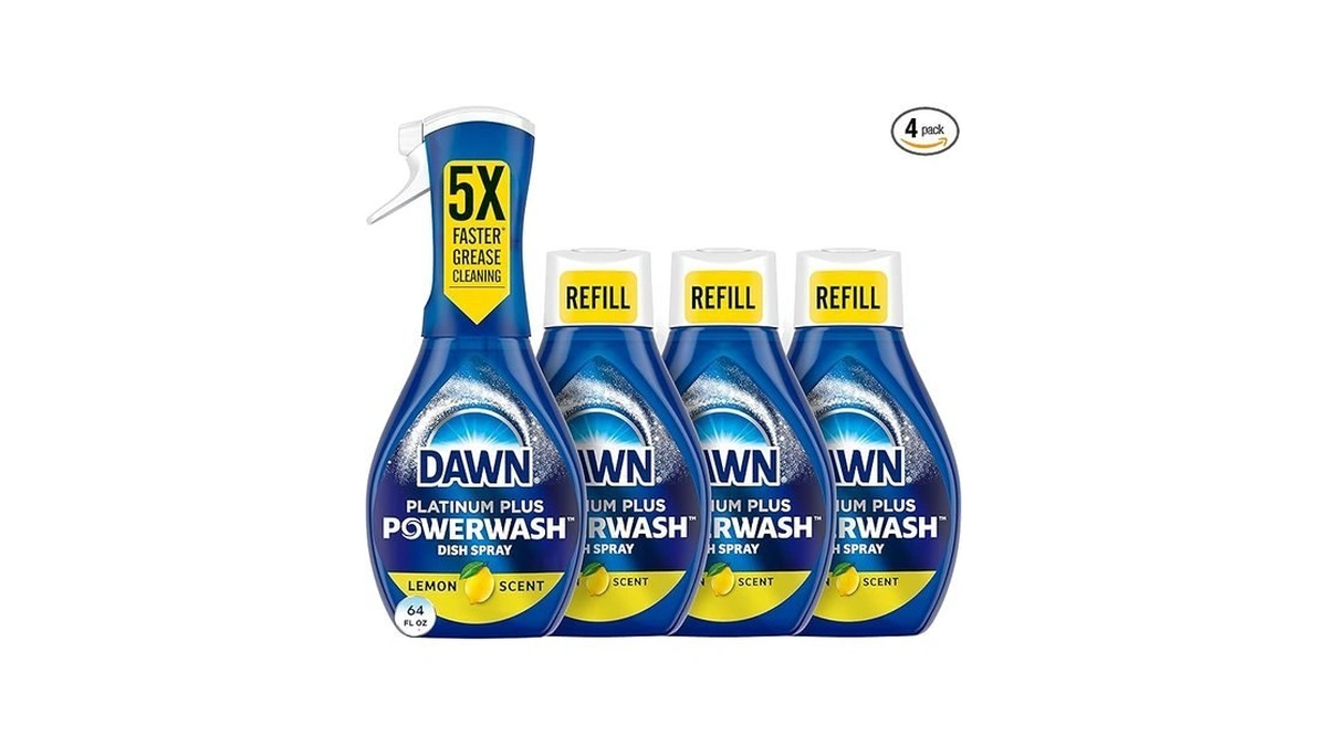 Dawn Powerwash Spray, Dish Soap, Dishwashing Liquid, Cleaning Supplies, Lemon,