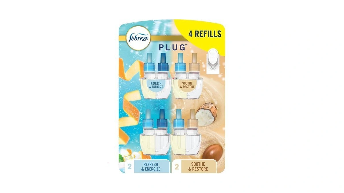 Febreze Plug In Air Freshener, Odor-fighting Scented Oil Refill For