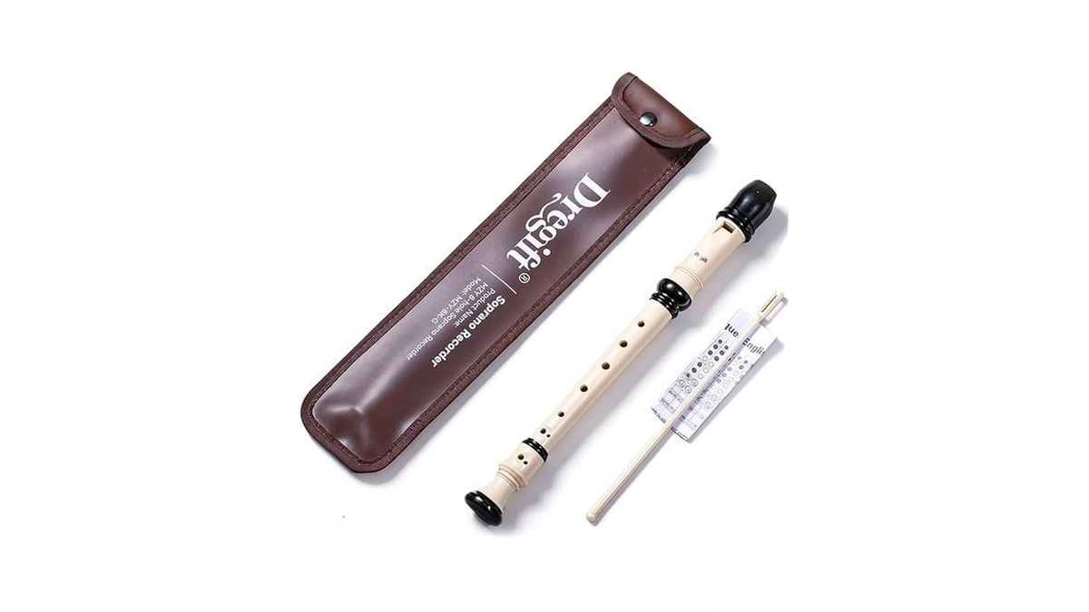 Dregift Soprano Recorder Instrument For Beginner - German Fingering 8